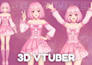 create custom anime 3d vtuber and vroid character models